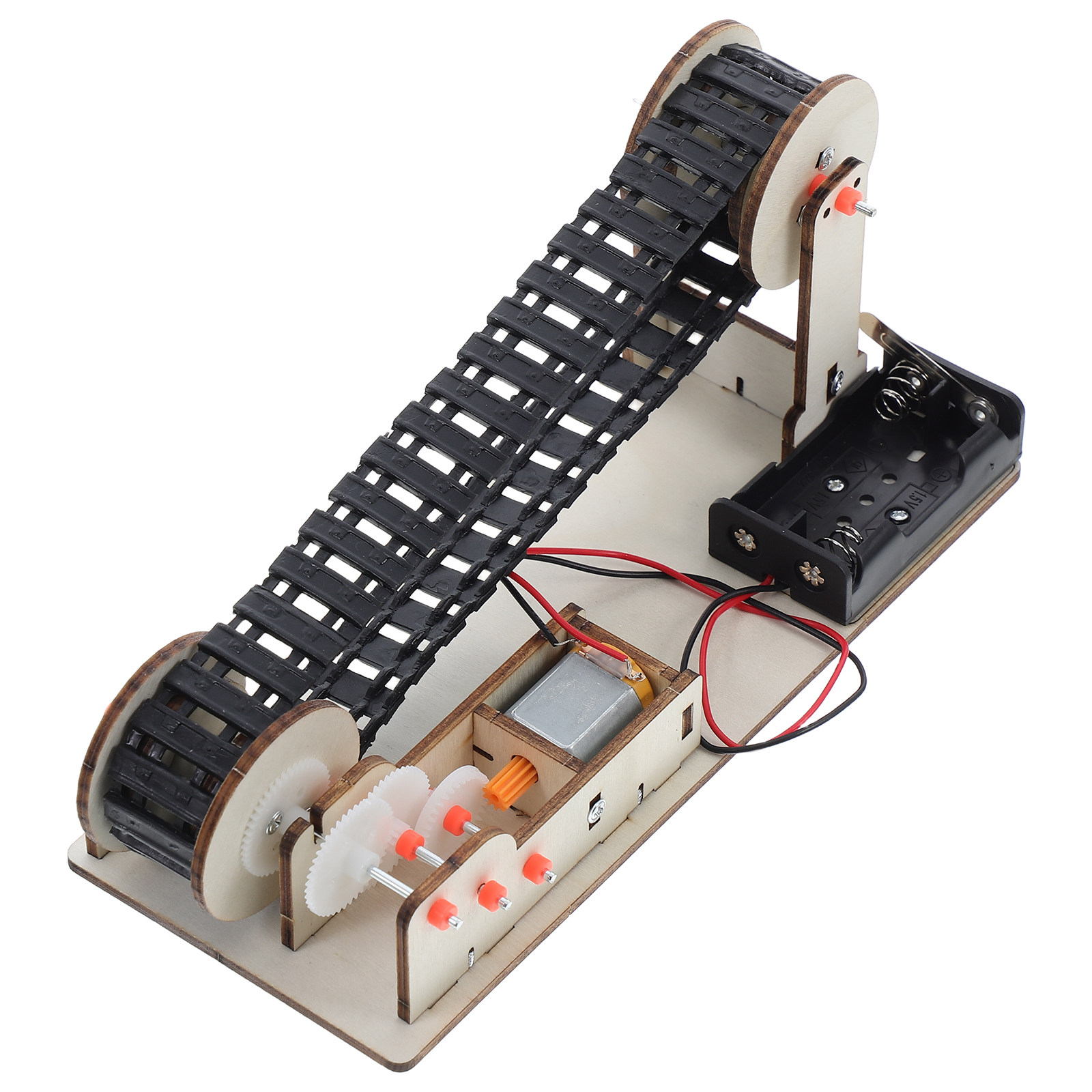 Science Project Diy - 1 ensemble de bande transporteuse électrique,