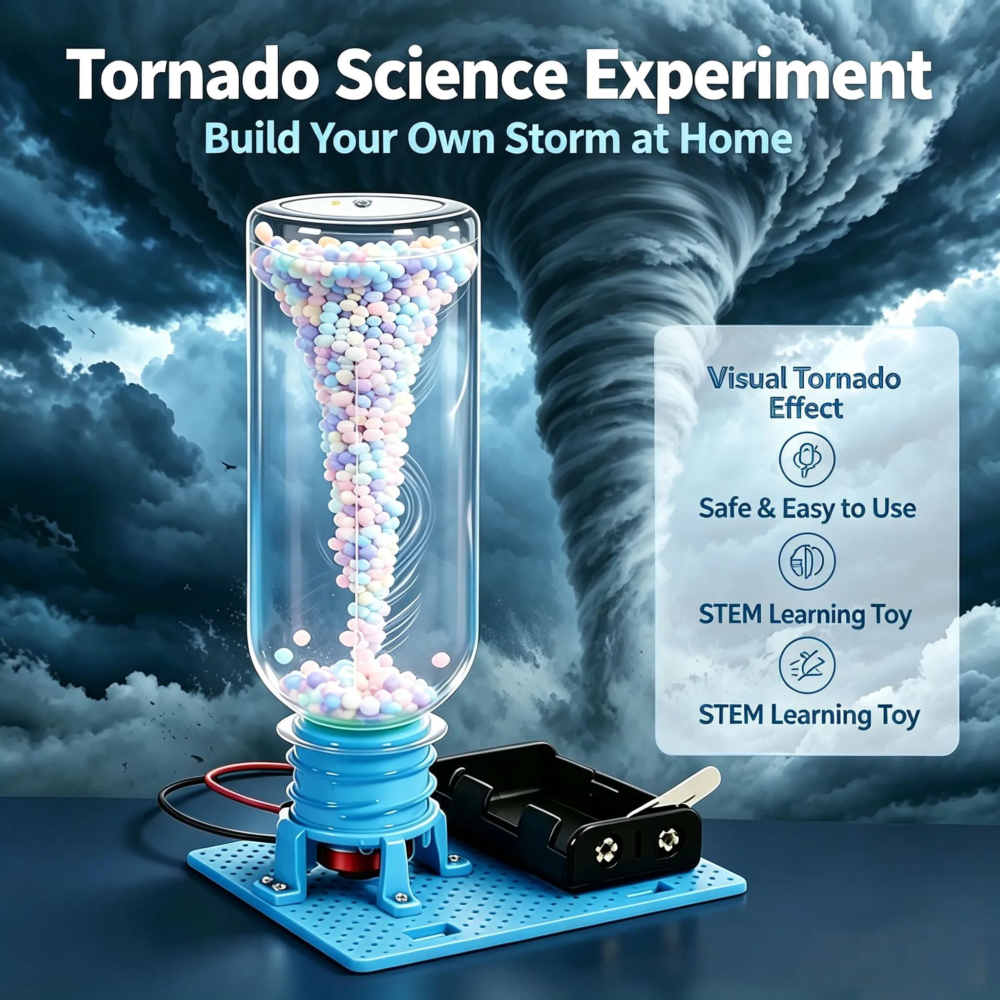 Science Project Diy - ﻿ Kit d'expériences scientifiques de physique,