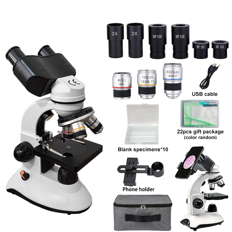 Microscope binoculaire composé - Microscope Compound 40X avis et prix