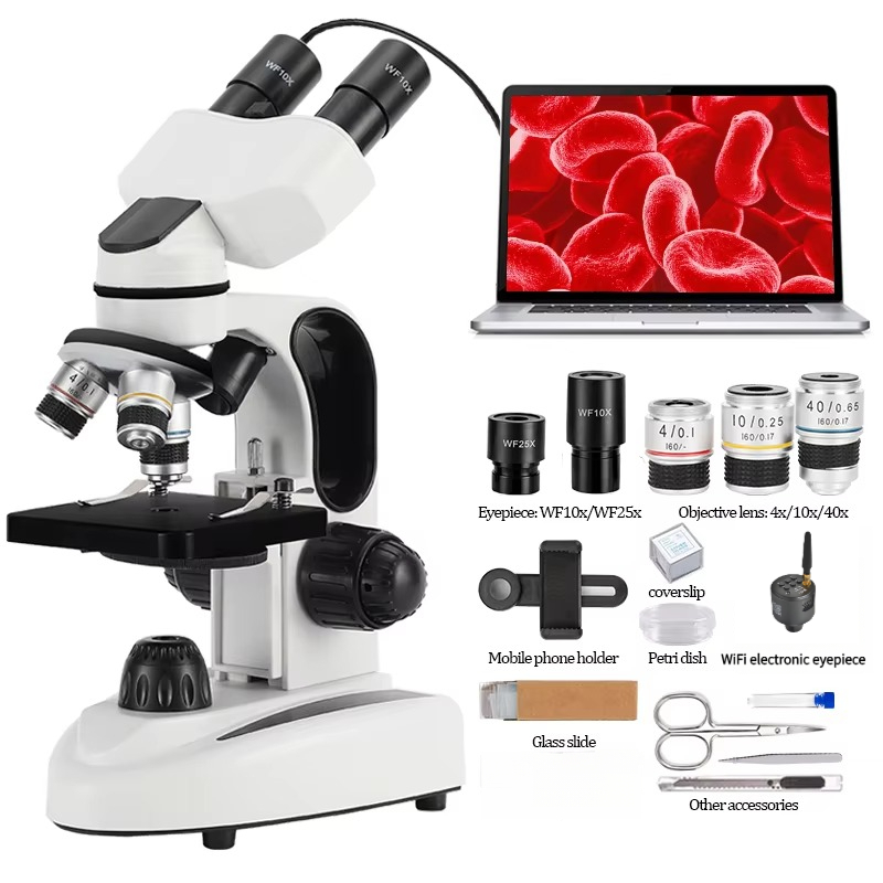 Microscope binoculaire composé - Microscope Compound 40X avis et prix
