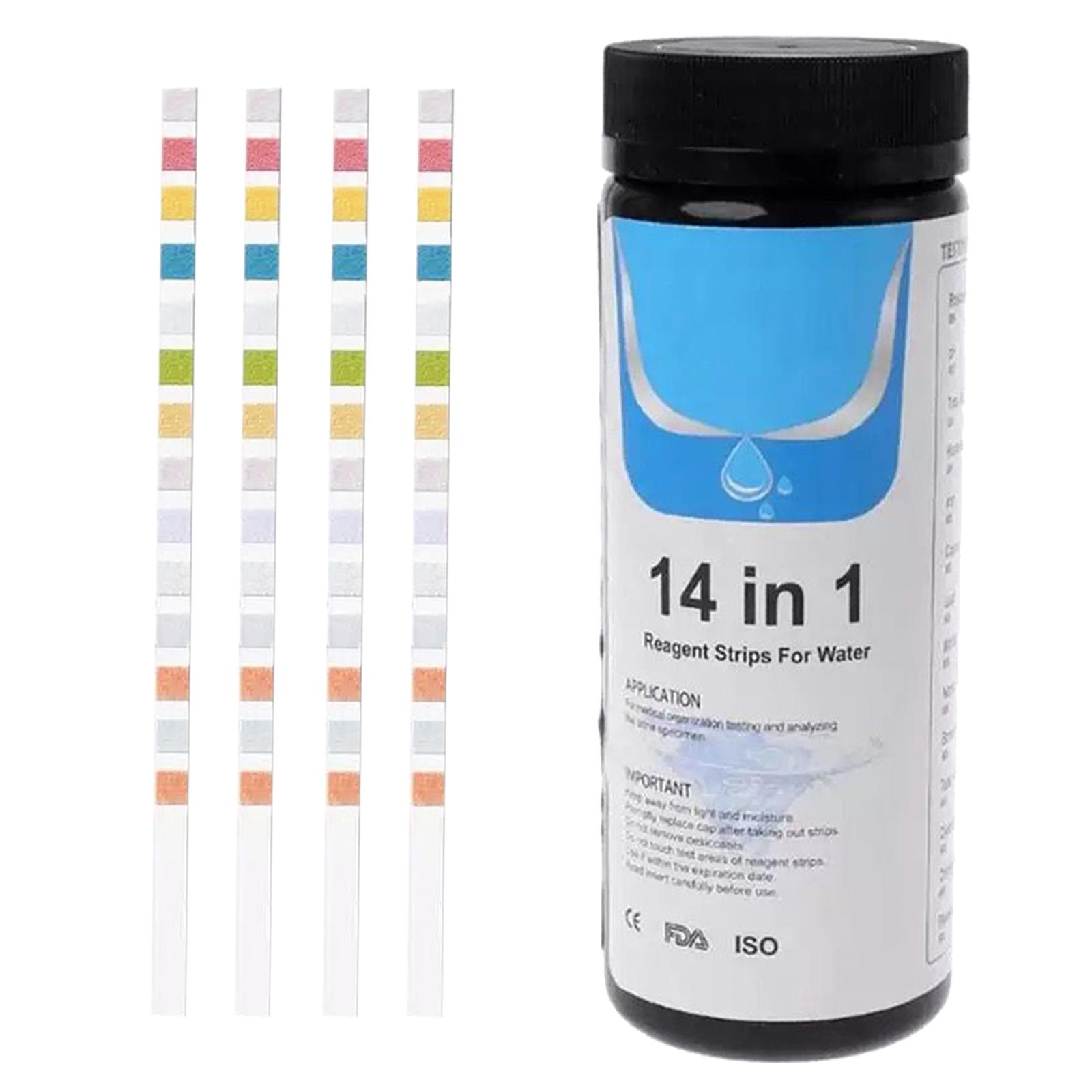 Bandelettes de Test d'Eau Mult - Ph Strip Test avis et prix